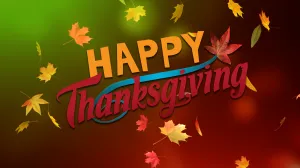 Happy Thanksgiving